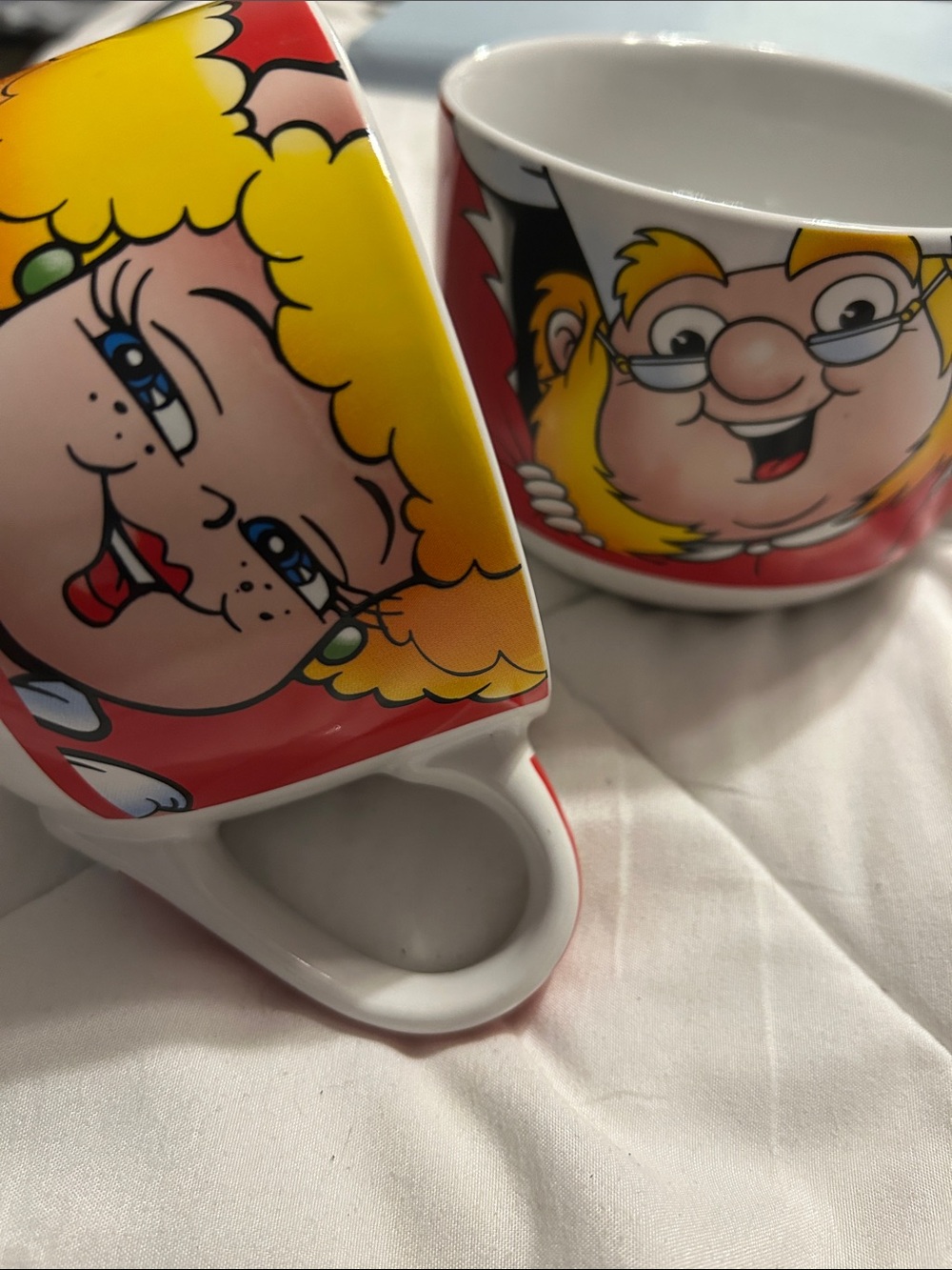 Vintage large loacker large capacity mugs